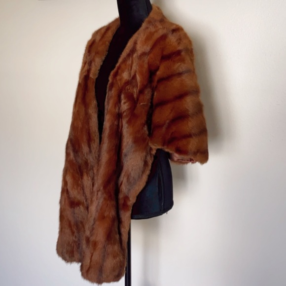 Vintage Datzenko & Son 1930’s-40 Mink Fur Cape - Picture 8 of 8